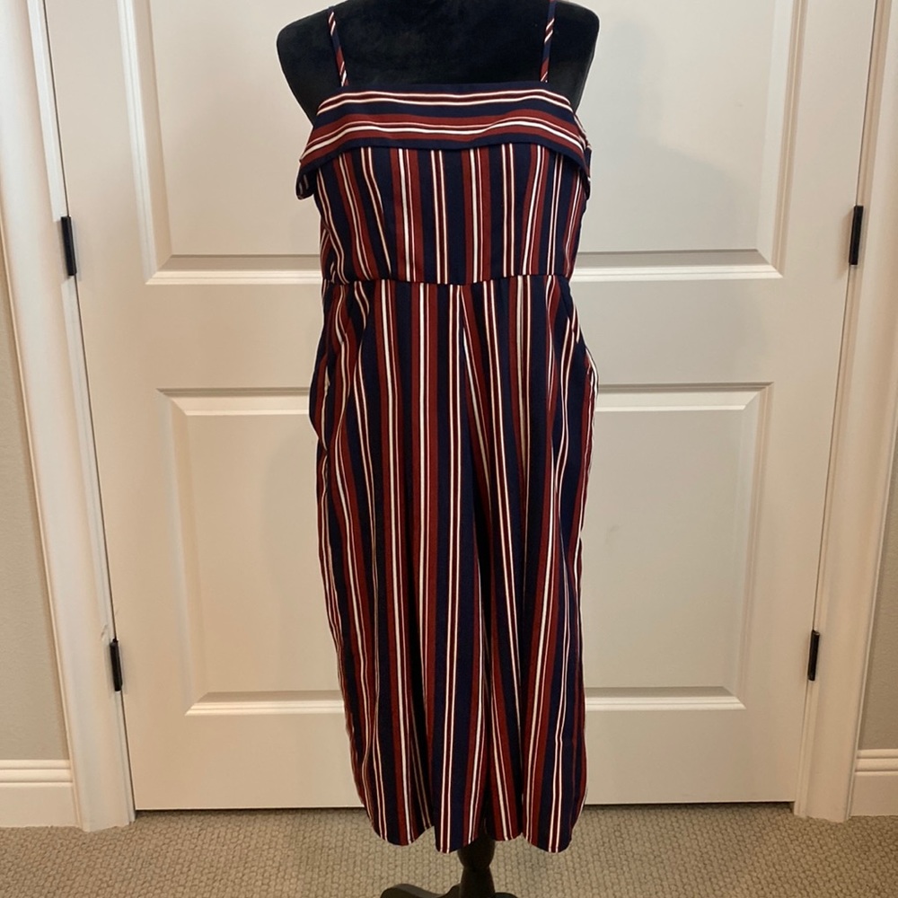 Socialite Primary Colors Wide Leg Jumper with Pockets - Picture 1 of 5
